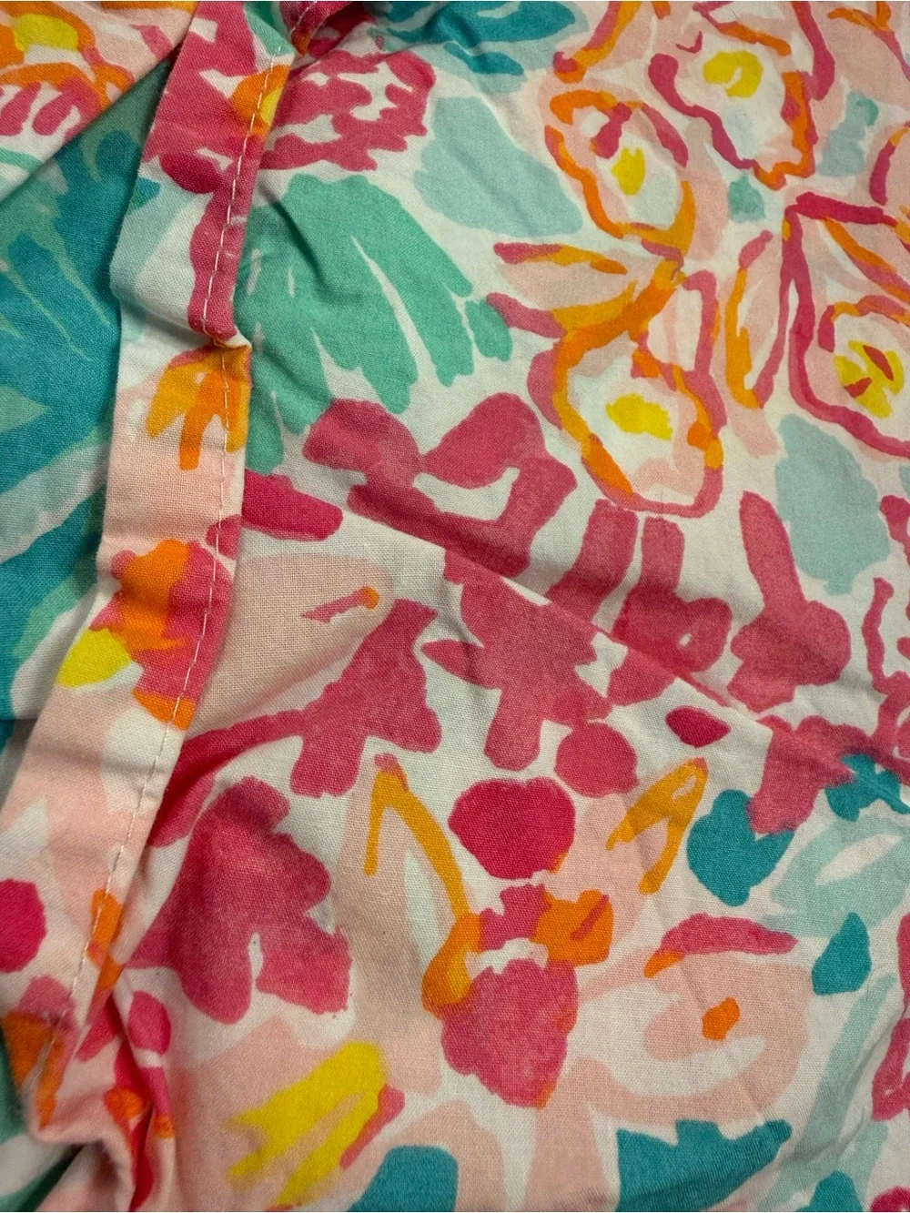 🌺 Pottery Barn Teen x Lilly Pulitzer Orchid King Sheet Set – VGUC 🌴💗